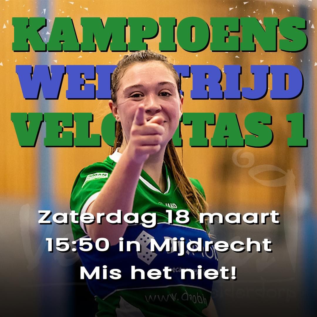 Kampioenswedstrijd Velocitas 1